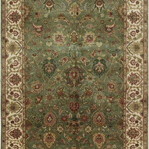 5'1' x 6'11' Rugs Floral Rugs Traditional  Rug  Anatolian Rug Indian Rugs